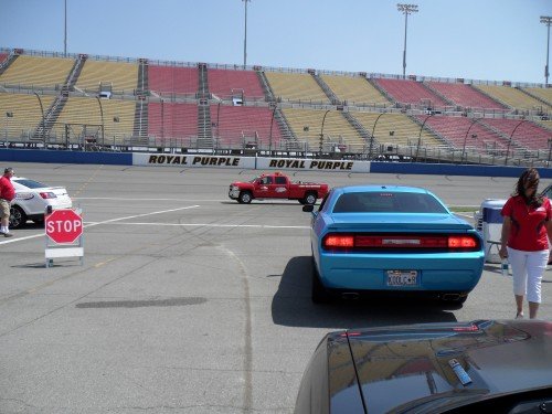 SoCal Challengers Participate in NASCAR Track Laps for Charity Day at the Auto Club Speedway